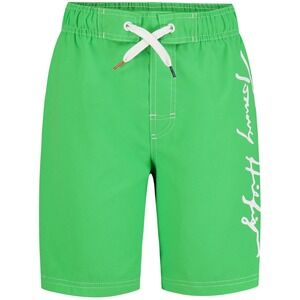 Tommy Hilfiger Kids Tommy Script Graphic Boardshorts - Green - Size Medium
